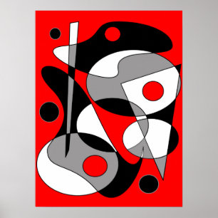Abstrakt 184 poster