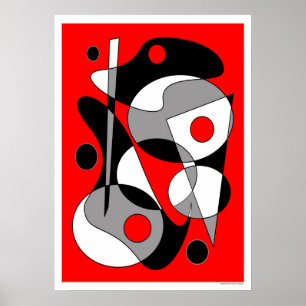 Abstrakt 184 poster