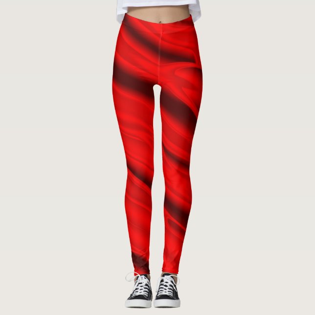 Abstrakt 190716(01) leggings (Framsida)