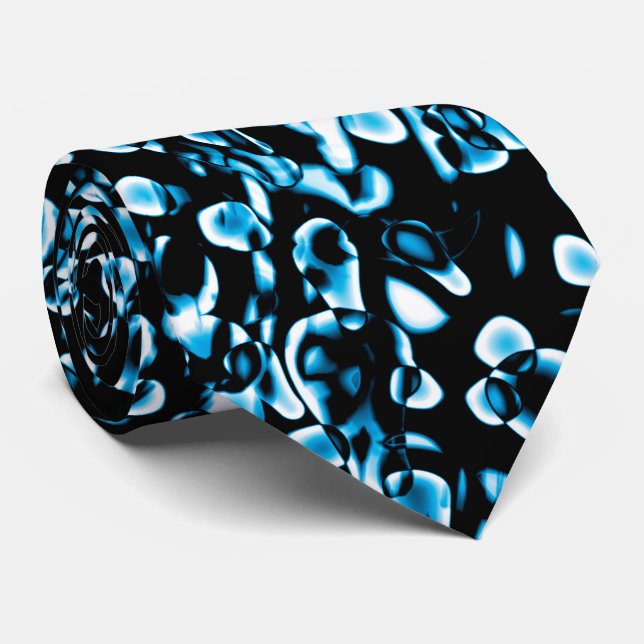 Abstrakt 190819-09 - Indigo Stil Slips (Rullad)