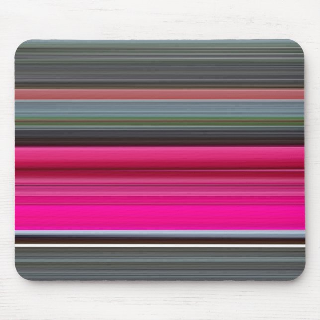Abstrakt 1: Cerise och grått Musmatta (Framsidan)