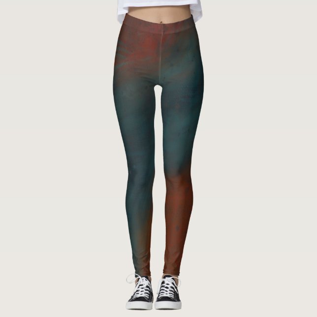 Abstrakt 1:  och svarta leggings (Framsida)