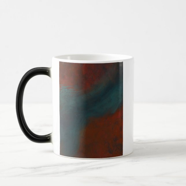 Abstrakt 1:  och svarta magisk mugg (Vänster)