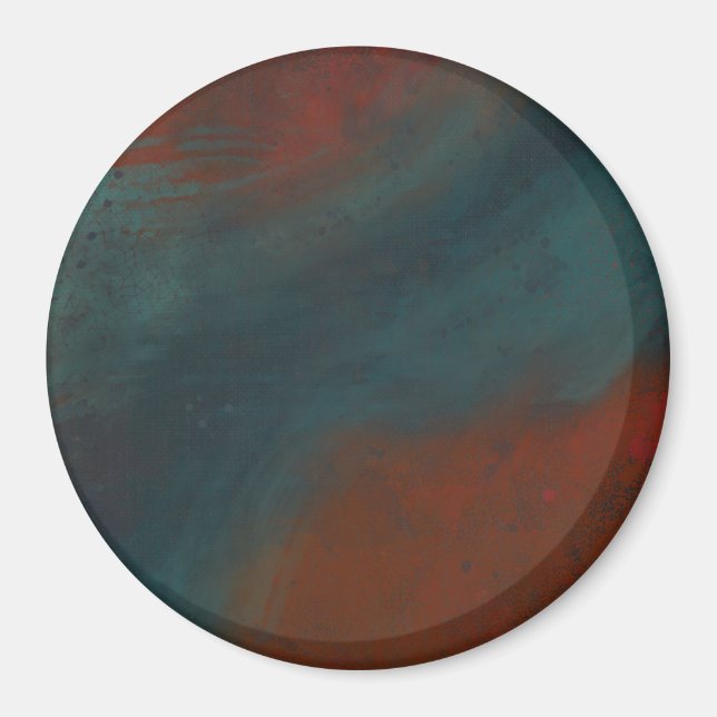 Abstrakt 1:  och svarta magnet (Framsidan)