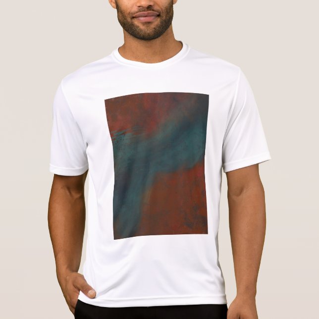 Abstrakt 1:  och svarta t shirt (Framsida)