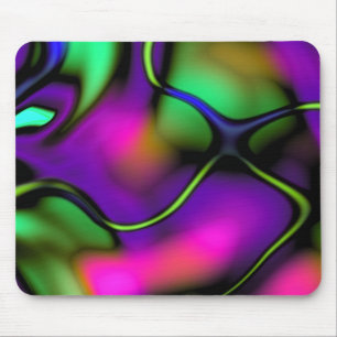 Abstrakt 1 Pastel Rörelse Mousepad Musmatta