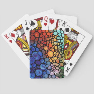 abstrakt-1 spel kort