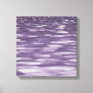 Abstrakt 1: Ultra Violet Shimmer Canvastryck