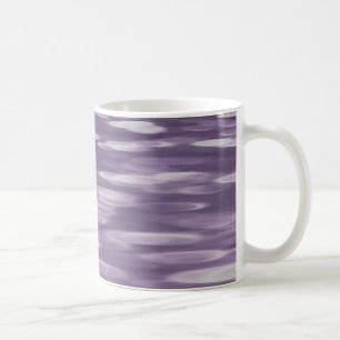 Abstrakt 1: Ultra Violet Shimmer Kaffemugg