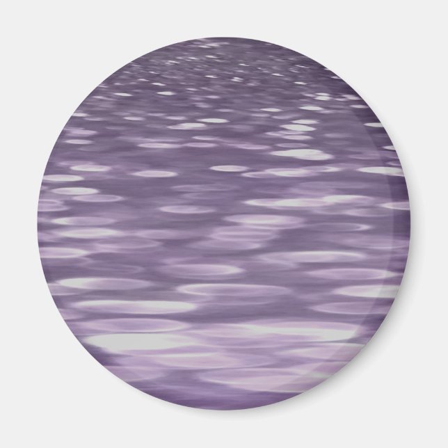 Abstrakt 1: Ultra Violet Shimmer Magnet (Framsidan)