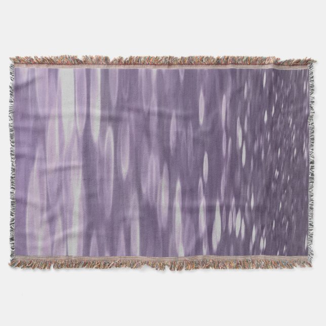 Abstrakt 1: Ultra Violet Shimmer Mysfilt (Framsidan)