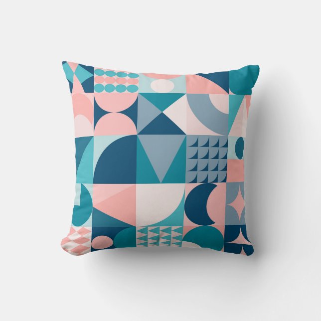 Abstrakt 2000 mönster kudde (Framsida)