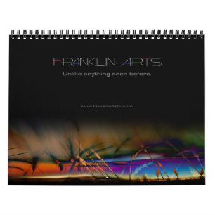Abstrakt 2014 som är overklig &, landskap kalender
