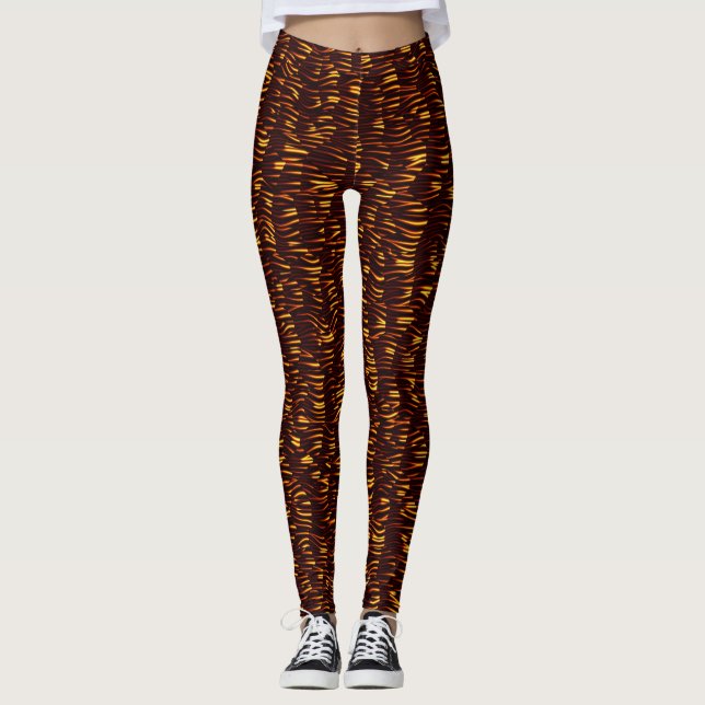 Abstrakt 210318-03 leggings (Framsida)