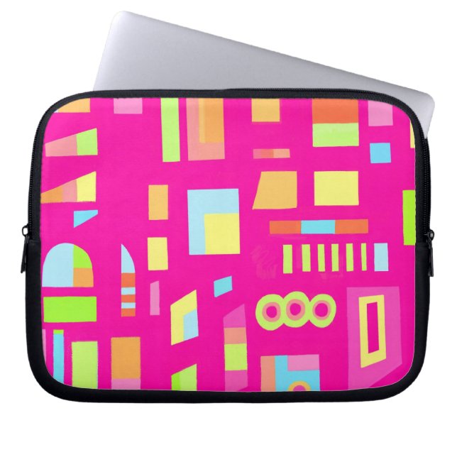 Abstrakt 240711 laptop sleeve (Framsidan)