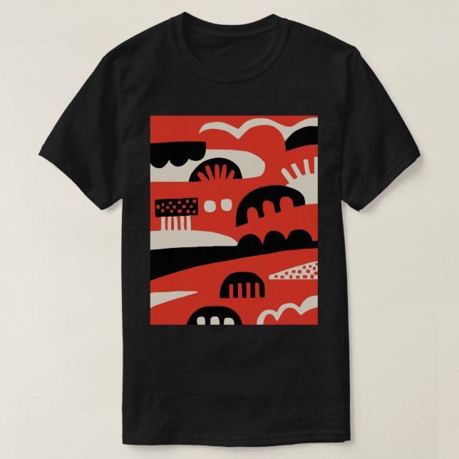 Abstrakt 281219b t shirt (Design framsida)