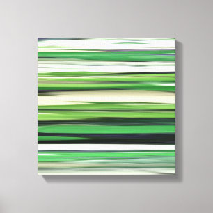 Abstrakt #2: Gröntens oskärpa Canvastryck