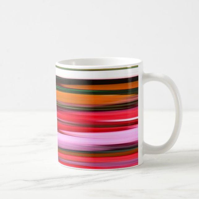 Abstrakt #2: Orangens oskärpa Kaffemugg (Höger)