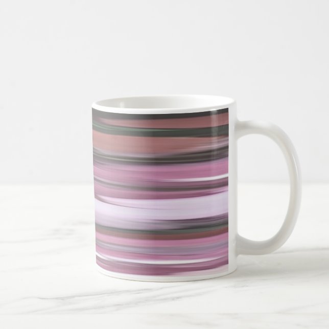 Abstrakt #2: Rosa oskärpa Kaffemugg (Höger)