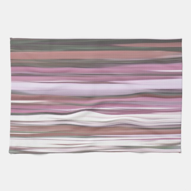 Abstrakt #2: Rosa oskärpa Kökshandduk (Horisontell)