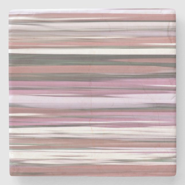 Abstrakt #2: Rosa oskärpa Stenunderlägg (Framsidan)