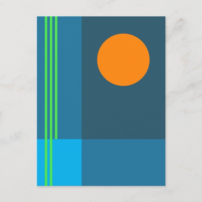 ABSTRAKT 2 VYKORT (Framsida)