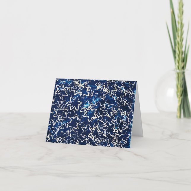 Abstrakt_32 anteckningskort<Blank Inside> Tack Kort (Framsida)