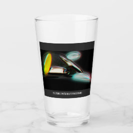 Abstrakt 3D Glaskopp