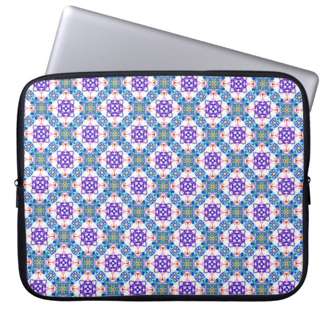 Abstrakt 3D Illustration of Modern Mönster3d illus Laptop Fodral (Framsidan)