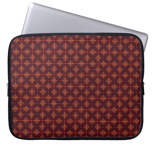 Abstrakt 3D Illustration of Modern Mönster3d illus Laptop Fodral (Framsidan)