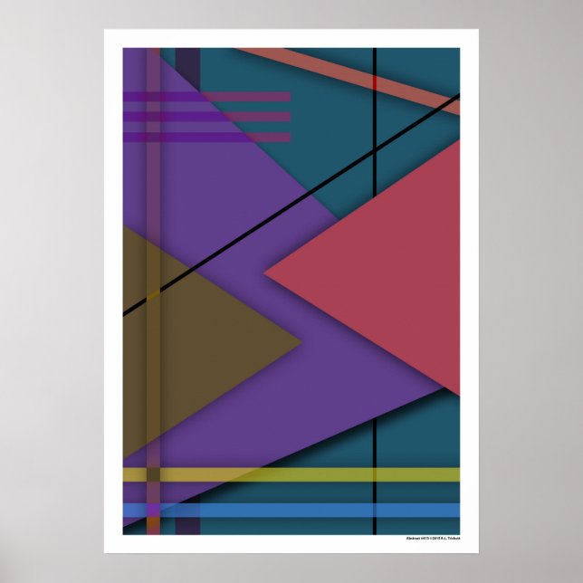 Abstrakt #413 poster (Framsidan)