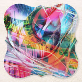 ABSTRAKT 4 UNDERLÄGG PAPPER