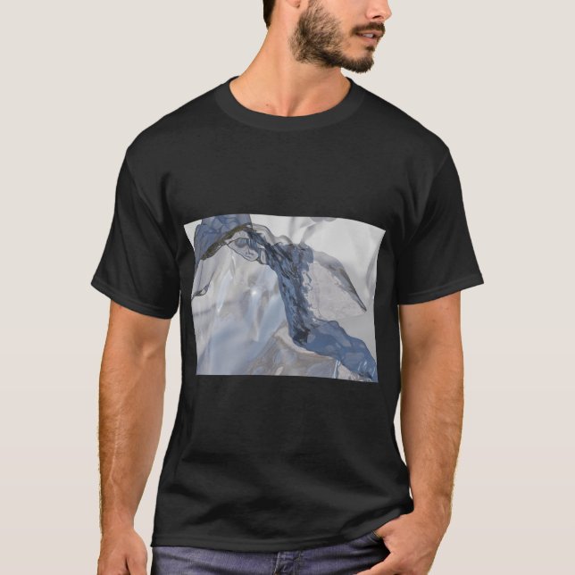 Abstrakt 4K Art Render T Shirt (Framsida)
