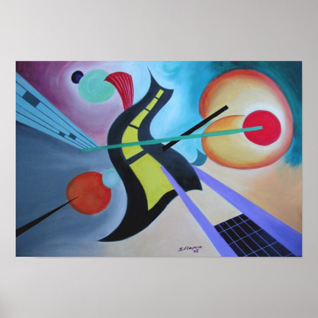ABSTRAKT 5 POSTER (Framsidan)