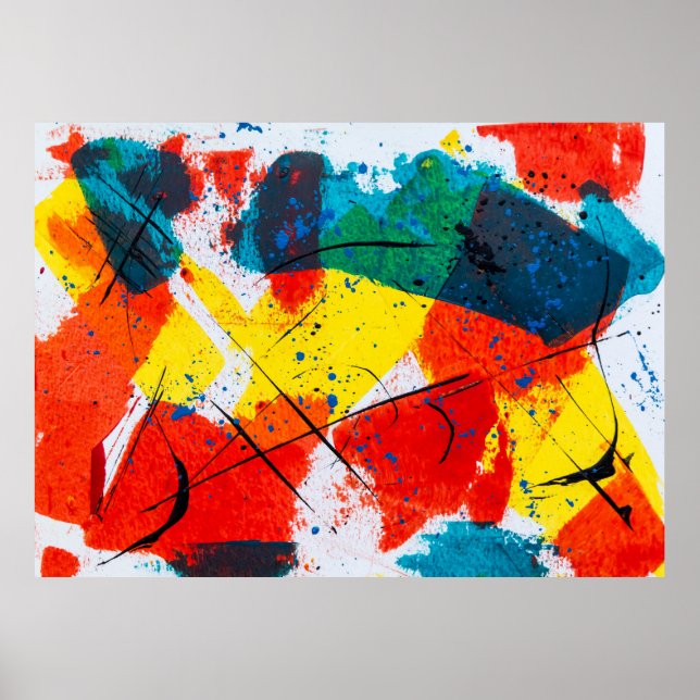 ABSTRAKT 5 POSTER (Framsidan)