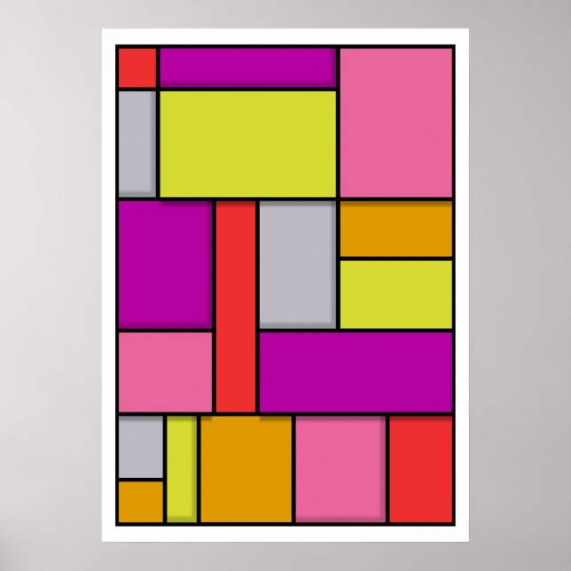 Abstrakt #60 poster (Framsidan)