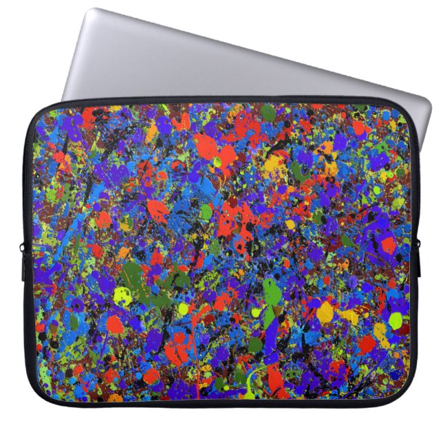 Abstrakt #738 laptop fodral (Framsidan)