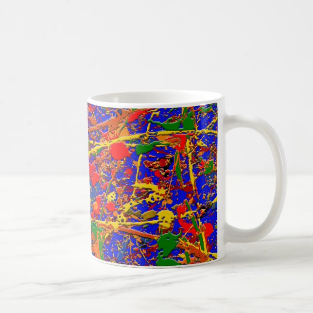 Abstrakt #741 kaffemugg (Höger)