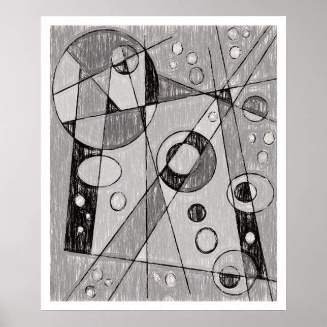 Abstrakt #747 poster (Framsidan)