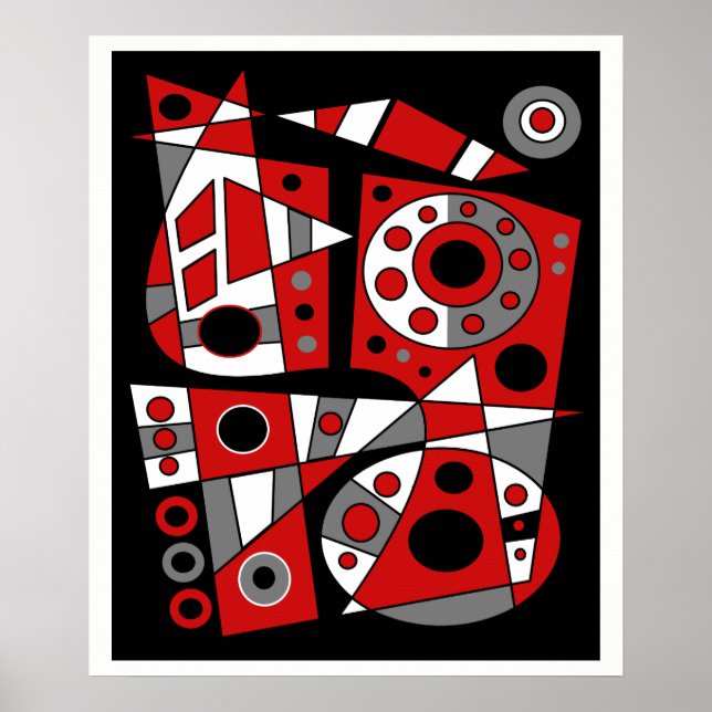Abstrakt #946 poster (Framsidan)