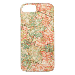 Abstrakt acer löv på friskkorall