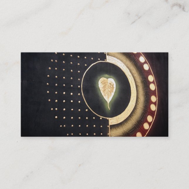 Abstrakt - affärs-/profilkort visitkort (Framsida)