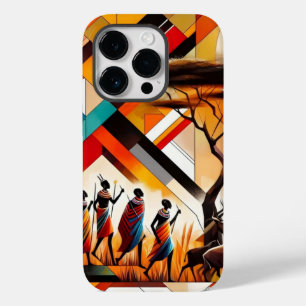 Abstrakt African Art Masai Geometric