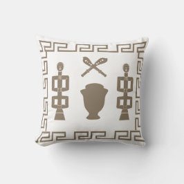 Abstrakt Afrikansk konst för stamscenkonst Kudde