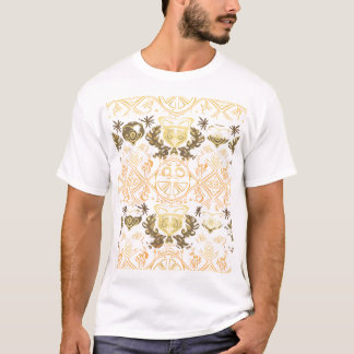abstrakt afrikansk tribal stämning t shirt