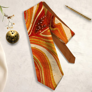 Abstrakt Agate Hett Orange-ID827 Slips
