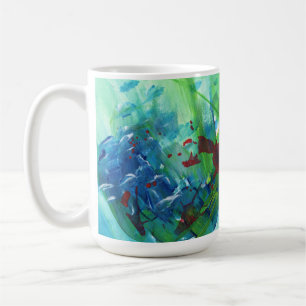 Abstrakt Akrylkonfektkaffe Mugg