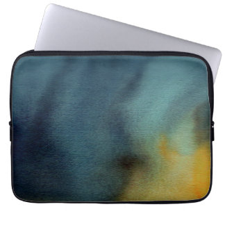 Abstrakt akvarellmålning laptop fodral