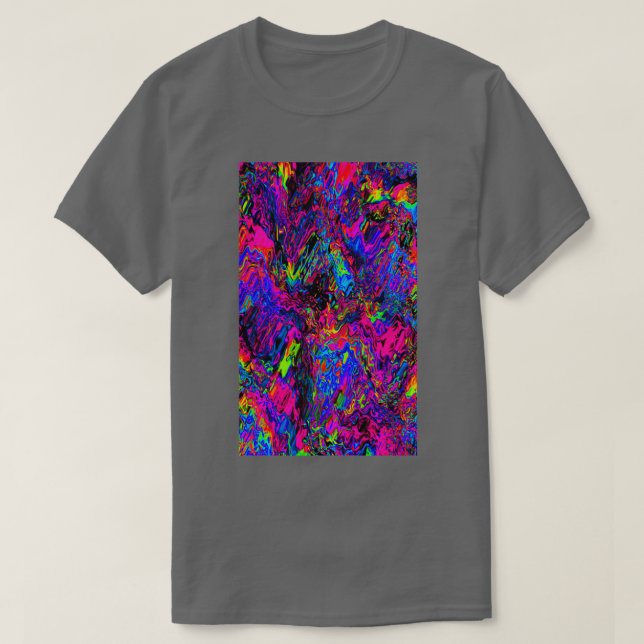 ABSTRAKT ALCHEMY ROSA T SHIRT (Design framsida)