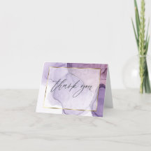 Abstrakt Alcohol Bläck Ro Lilac tackkort